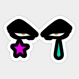 Hunter x Hunter Hisoka eyes, hunterxhunter, hunter x hunter, killua, feitan, hisoka, kurapika, leorio, pitou, sparkle, gon Sticker